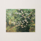 Rosebush in Blossom von Vincent van Gogh Puzzle (Horizontal)