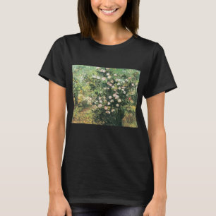 Rosebush in Blossom von Vincent van Gogh T-Shirt