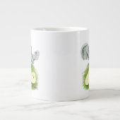 Rosecomb Bantams and Chicks Jumbo-Tasse (Vorderseite)