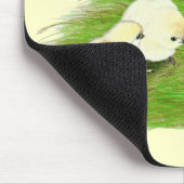 Rosecomb Bantams and Chicks Mousepad (Ecke)
