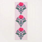 Rosefield Dreams Yogamatte (Rückseite)