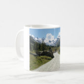 Roseg Tal, die Schweiz Kaffeetasse (Vorderseite Links)