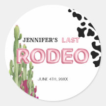 Roségold-Ballon-Schrift-Cowgirl-Junggesellinnenabs
