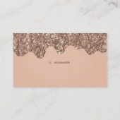 Rosegold Cakes/Leckereien Visitenkarte (Rückseite)