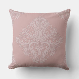 Roségold-Dekorationsmuster, Elegant Kissen