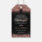 Roségold Gl Geschenkanhänger (Vorderseite)