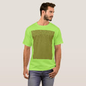 Roségold-Glitter-Drip T-Shirt (Vorne ganz)