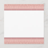 Roségold Glitter Programm Personalisierter Benutze (Vorderseite)