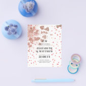 Rosegold Hearts - FLYERS mit niedrigem Budget Flyer (Einzeln)