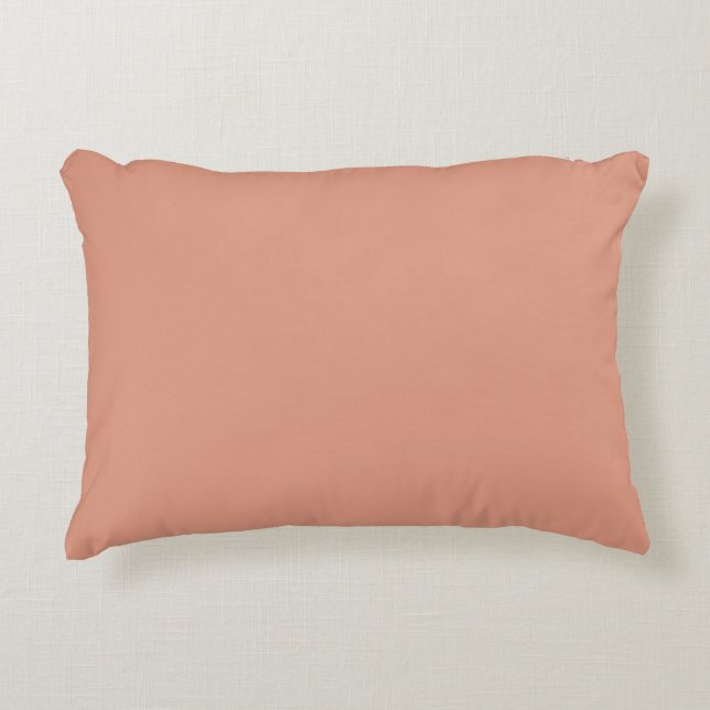 Roségold massiv, modern, einfach dekokissen (Vorderseite)