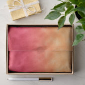 Roségold Nachglühen Seidenpapier (Geschenk)
