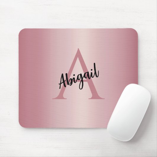 Roségold personalisiert mousepad (Mit Mouse)
