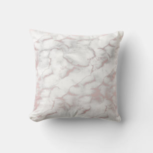 Roségold Pinker Marmor Modern Chic Trendy Kissen