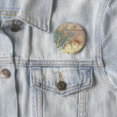 Rosegold Pussy-Weide-Vogel-Entwurfs-Unterseite Button (Beispiel)