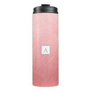 Roségold Rosa Minimalistisch Chic Glamourös Thermosbecher