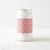 Roségold-Tufted-Bierkrug Bierglas (Mittel)