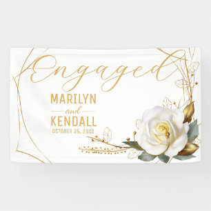 Roségold-Verlobung  Banner