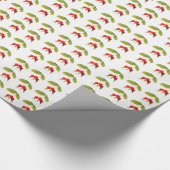 Rosehips Muster 3 Geschenkpapier (Ecke)