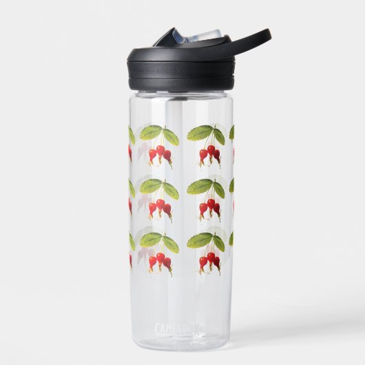 Rosehips-Muster Trinkflasche (Links)