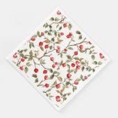 Roseholle-Muster Serviette (Ecke)
