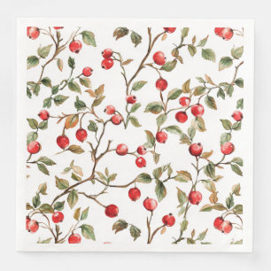 Roseholle-Muster Serviette