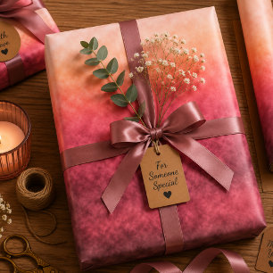 Roselicht Glut Geschenkpapier Set