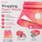Roselicht Glut Geschenkpapier Set