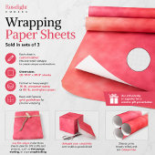 Roselicht Glut Geschenkpapier Set