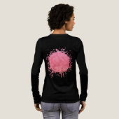 Roselicht Still Tri-Blend Shirt (Voller Rückseite)