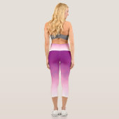 Roselight Memory Capri Leggings (Rückseite)
