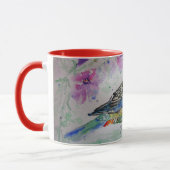 Rosella Australian Birds Bottlebrush Tasse (Links)