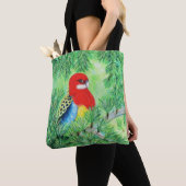Rosella Bird Painting Tasche (Von Nahem)