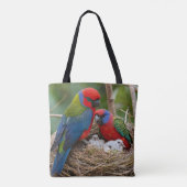 Rosella Birds Tasche (Rückseite)