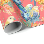 Rosella Garden Geschenkpapier (Rolleneckpunkt)