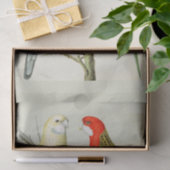 Rosella Parrakeets Seidenpapier (Geschenk)