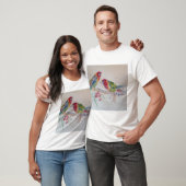 Rosella Parrot Aquarellmalerei T-Shirt (Unisex)