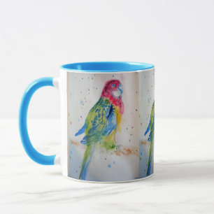 Rosella Parrot - Niederlassung Wasserfarben Tasse