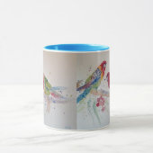 Rosella Parrot Tasse (Zentrum)