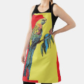Rosella Parrot Watercolor Traumhafte Schürze (InSitu)