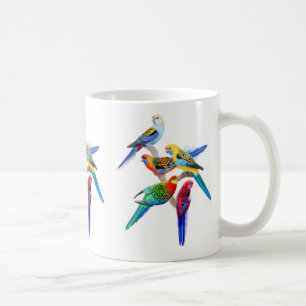 Rosella plappert Tasse nach