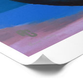 Rosella & Wildblumen Poster (Ecke)