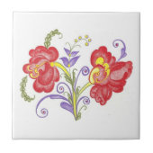 Rosemal Fliese (Vorderseite)