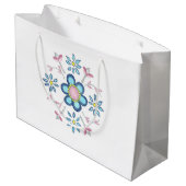 Rosemal Giftbag Große Geschenktüte (Rückseite Schrägansicht)