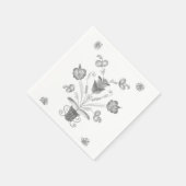 Rosemal Napkin Serviette (Ecke)