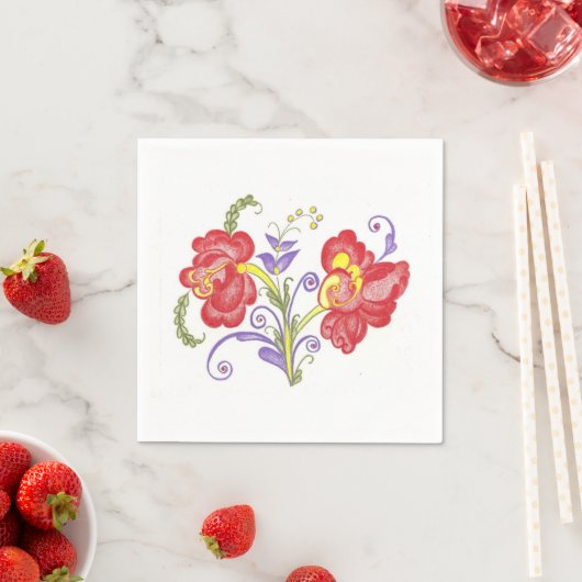 Rosemal Napkins Serviette (Beispiel)