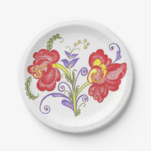 Rosemal Platte Pappteller