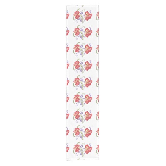 Rosemal Tablerunner Kurzer Tischläufer (Vorderseite)