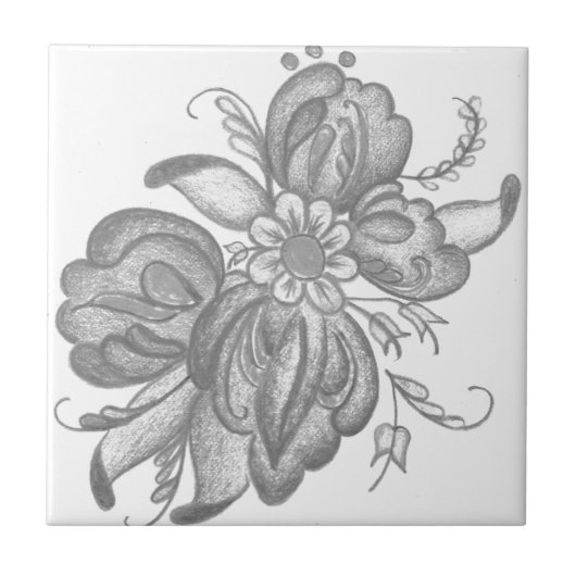 Rosemal von Neeter Fliese (Vorderseite)