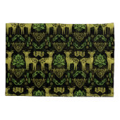 Rosemaling Norwegische Volkskunst Kissenbezug (Rückseite)