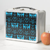 Rosemaling Norwegische Volkskunst Metall Brotdose (Beispiel)